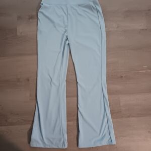 Light Blue Flared Pants